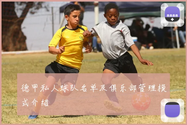 德甲私人球队名单及俱乐部管理模式介绍